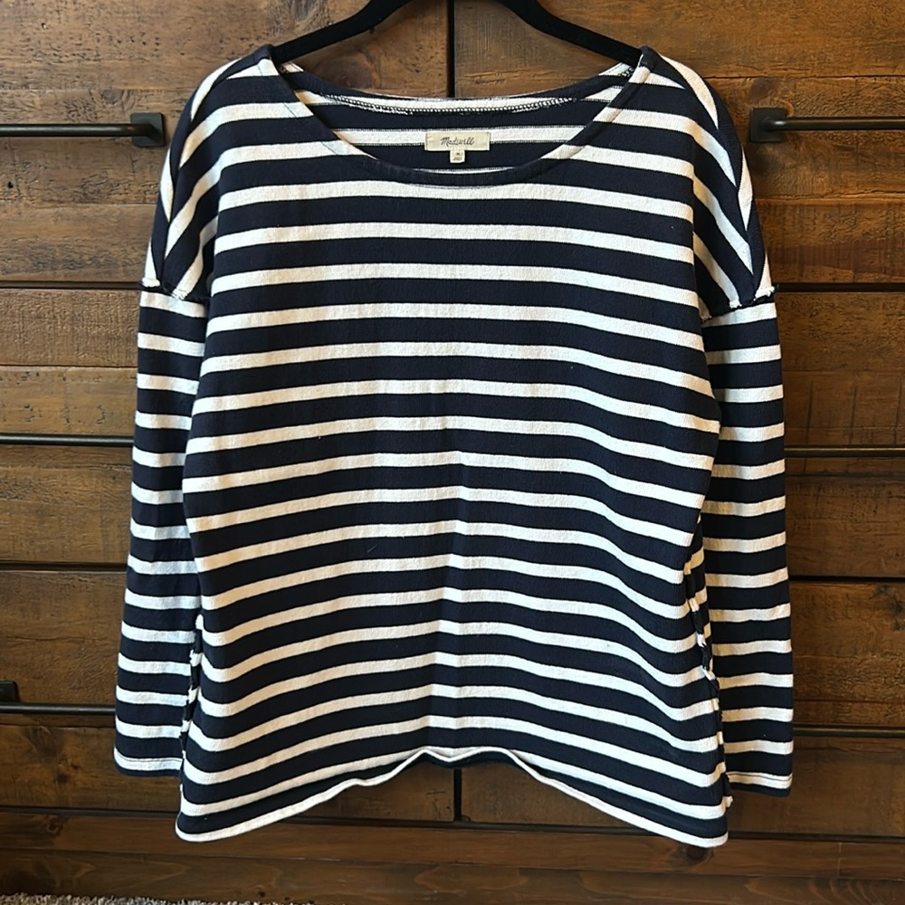 Madewell stripped cotton shirt
